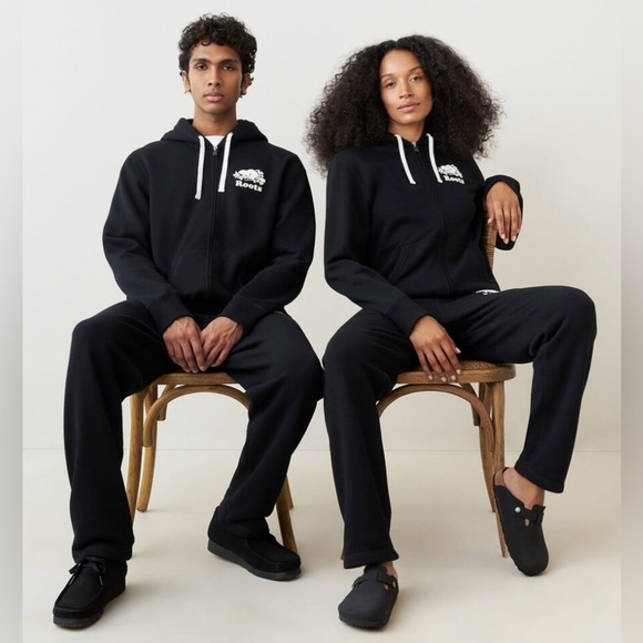 Roots Organic Original Full Zip Hoodie - Unisex - Picture 4 of 15